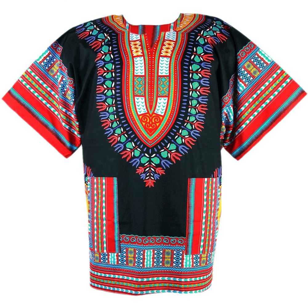 Red n Black Dashiki